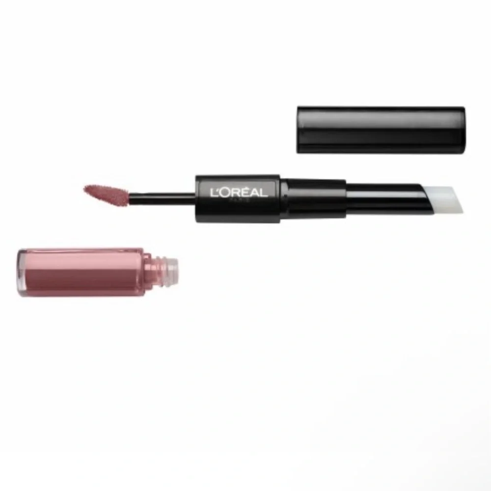💎 x2 L'Oreal Pro Last 2 Step Lipstick 119 Never Ending Nutmeg 217 Cherry Noir